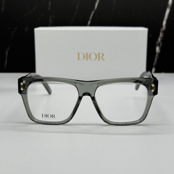 NEW CD DIAMONDO S6I 5500 DIOR EYEGLASSES LIGHT GREEN UNISEX EYEWEAR DIOR - Picture 2 of 13